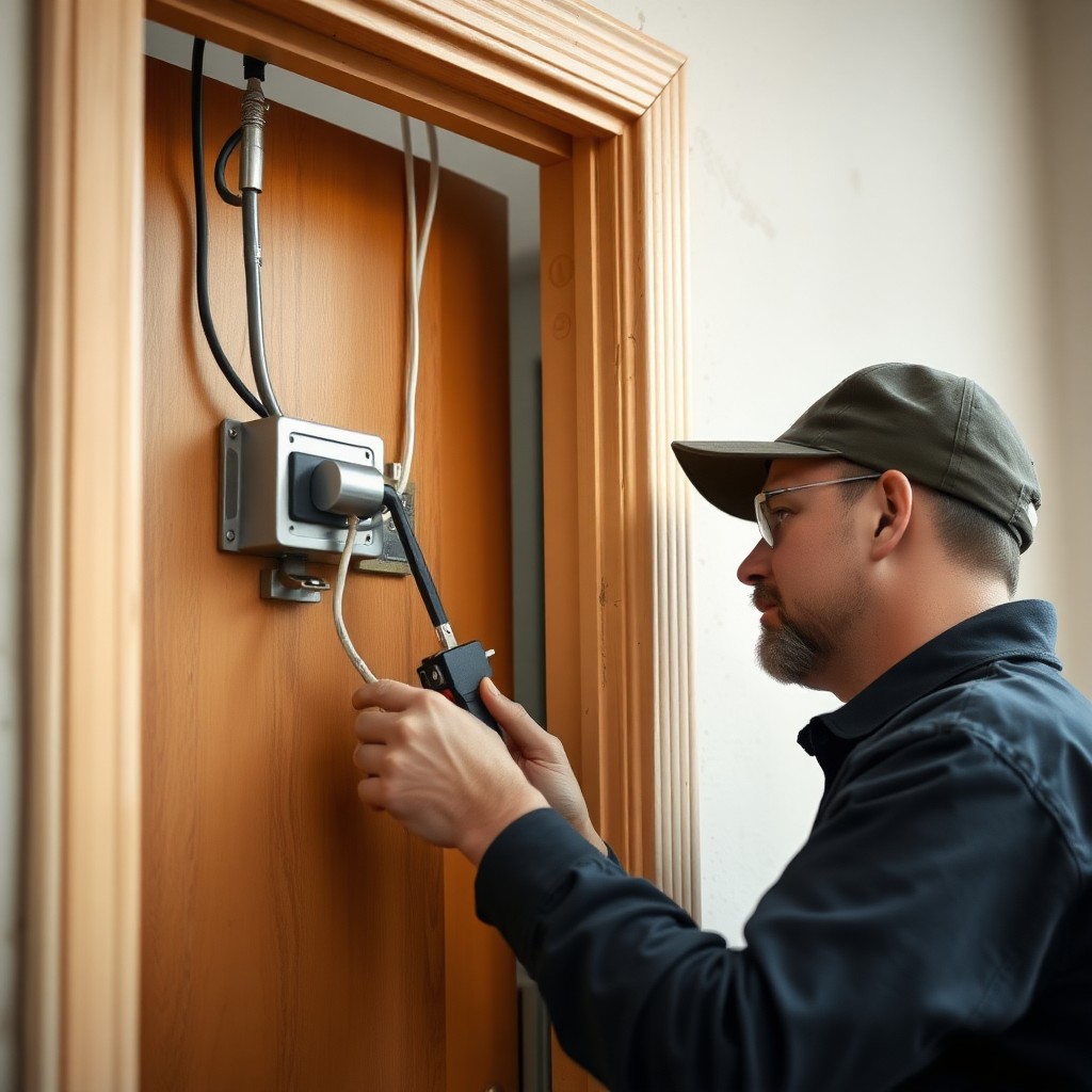 Locksmith Chick electronic lock service on-site in Sandestin, FL