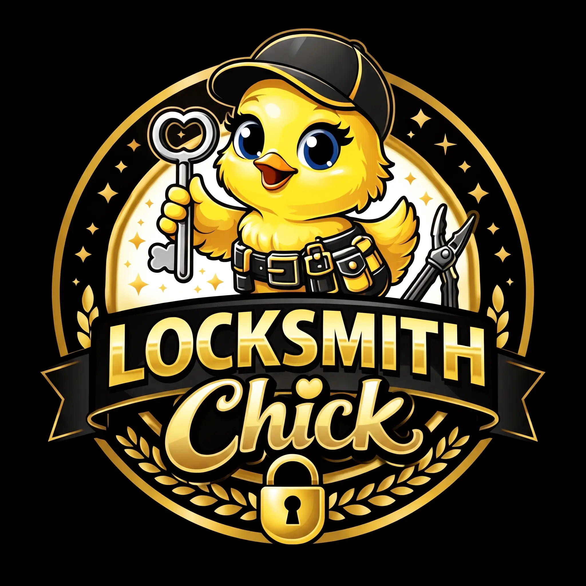 Locksmith Chick logo